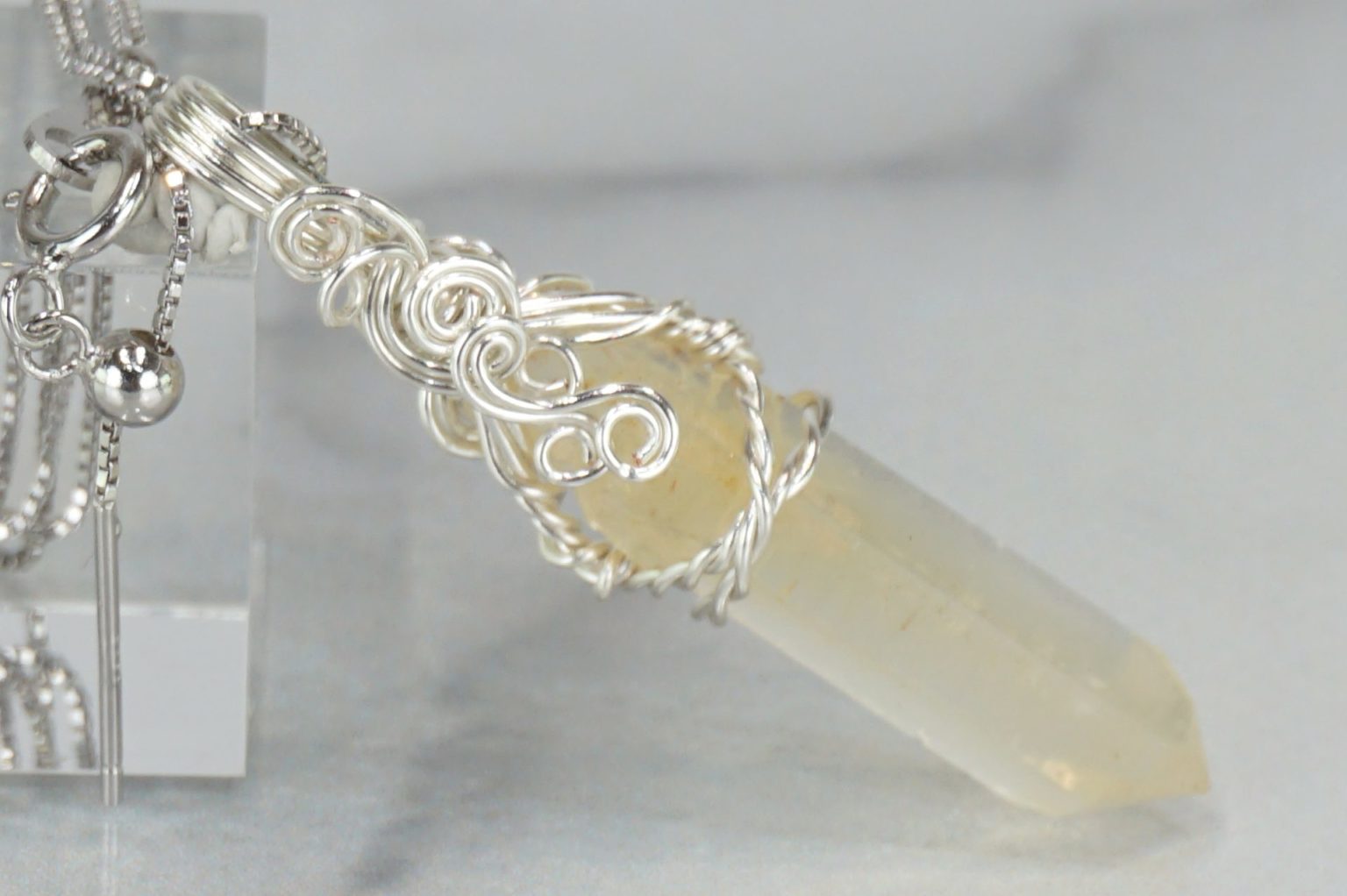 奈良県 天川村産 レモン水晶【希少】 - リアファル