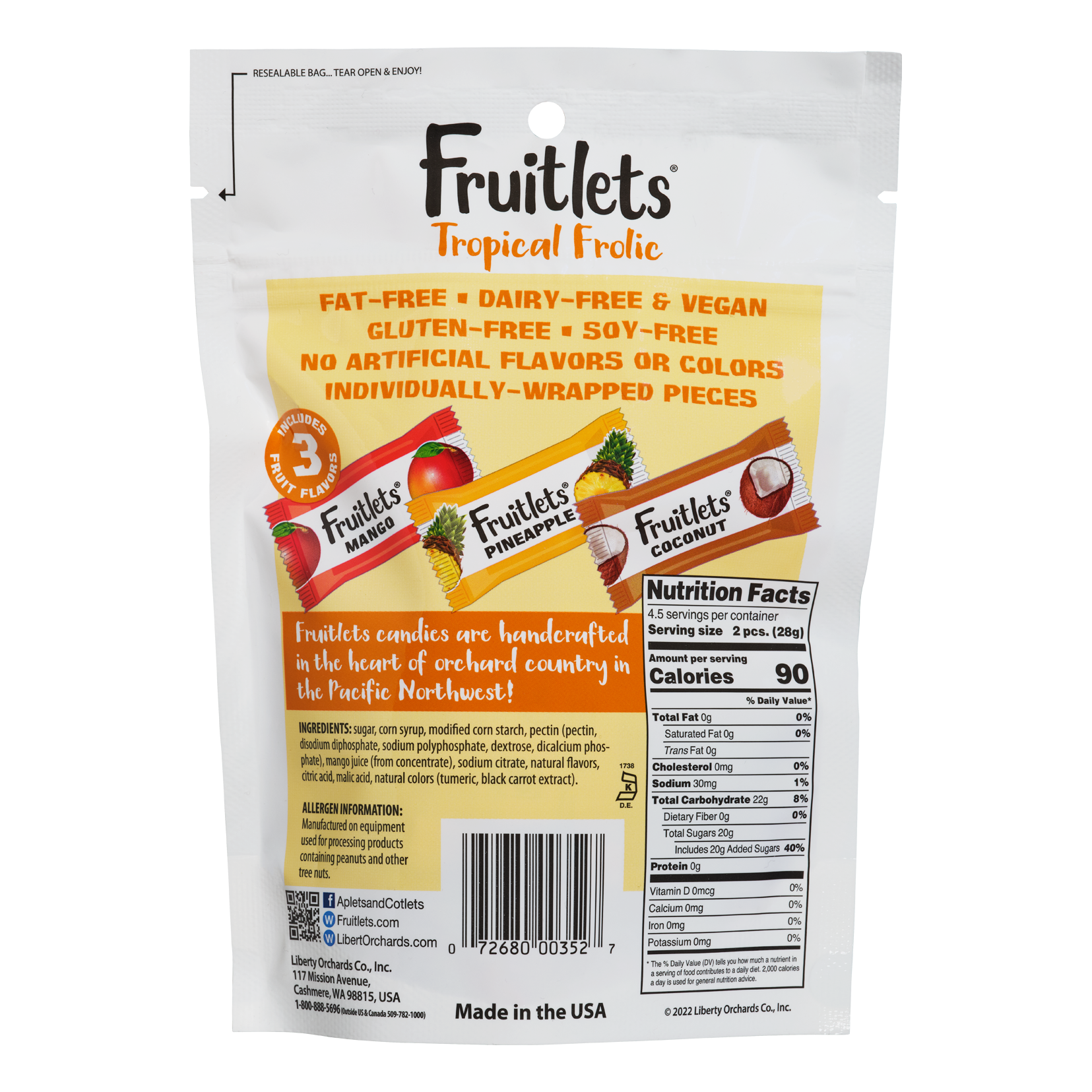 Tropical Frolic Fruitlets – Liberty Orchards