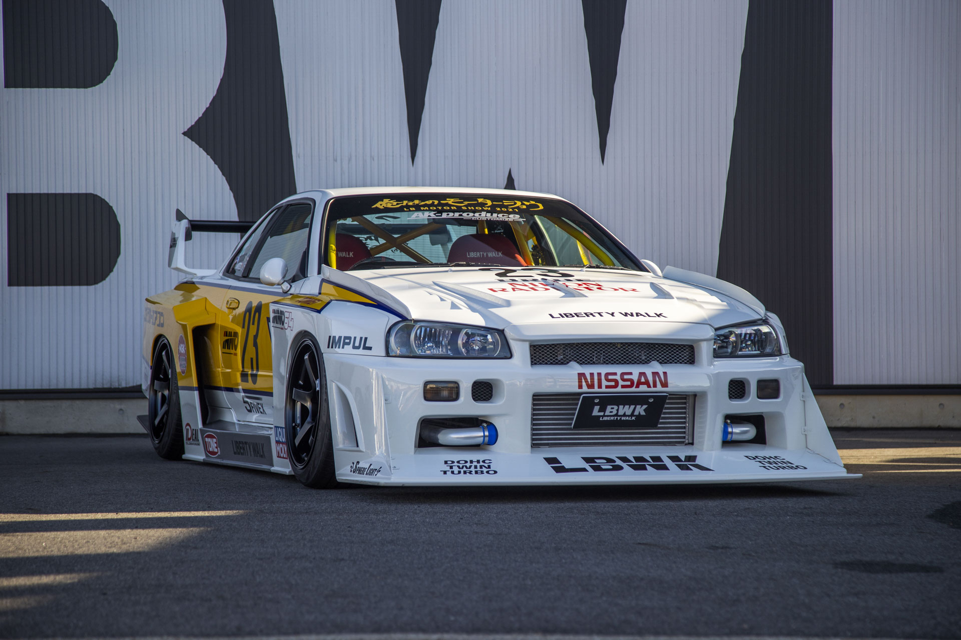 LB-ER34 Super Silhouette SKYLINE Full Complete - LIBERTY WALK