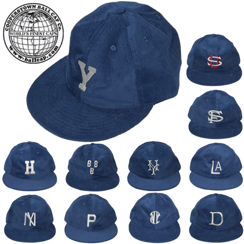 COOPERSTOWNBALLCAPクーパーズタウンボールキャップ刺繍入り細