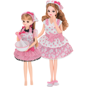 ママとおそろいドレスセット たのしいクッキング｜商品情報｜リカ