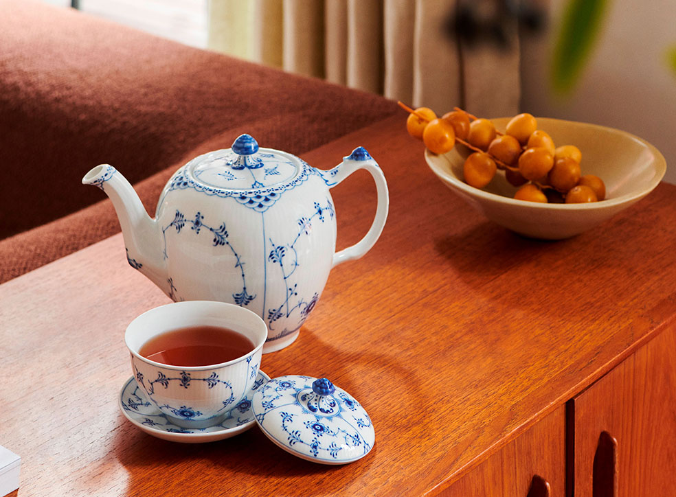 ロイヤルコペンハーゲンの人気コレクション「ブルーフルーテッド