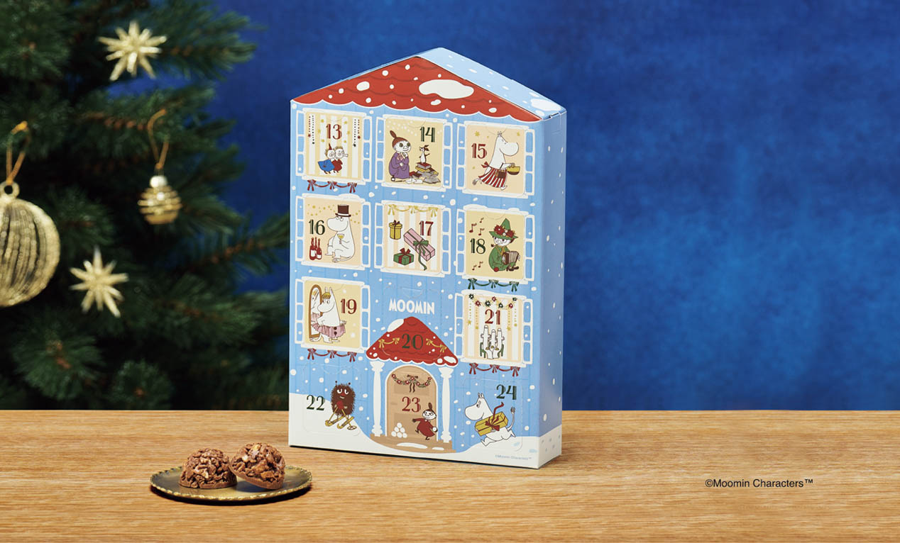 ムーミンのスイーツが勢ぞろい！クリスマス限定スイーツ＆通年楽しめる