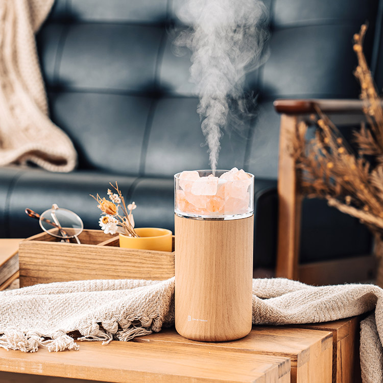 アロマストーンコードレス加湿器 ライト機能付 LCAHF002 | Life on