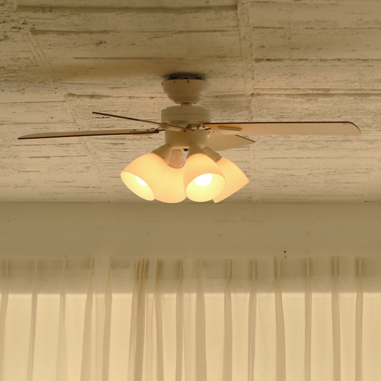 シーリングファン Windouble 4灯 BIG-101 | plusmore(プラスモア)