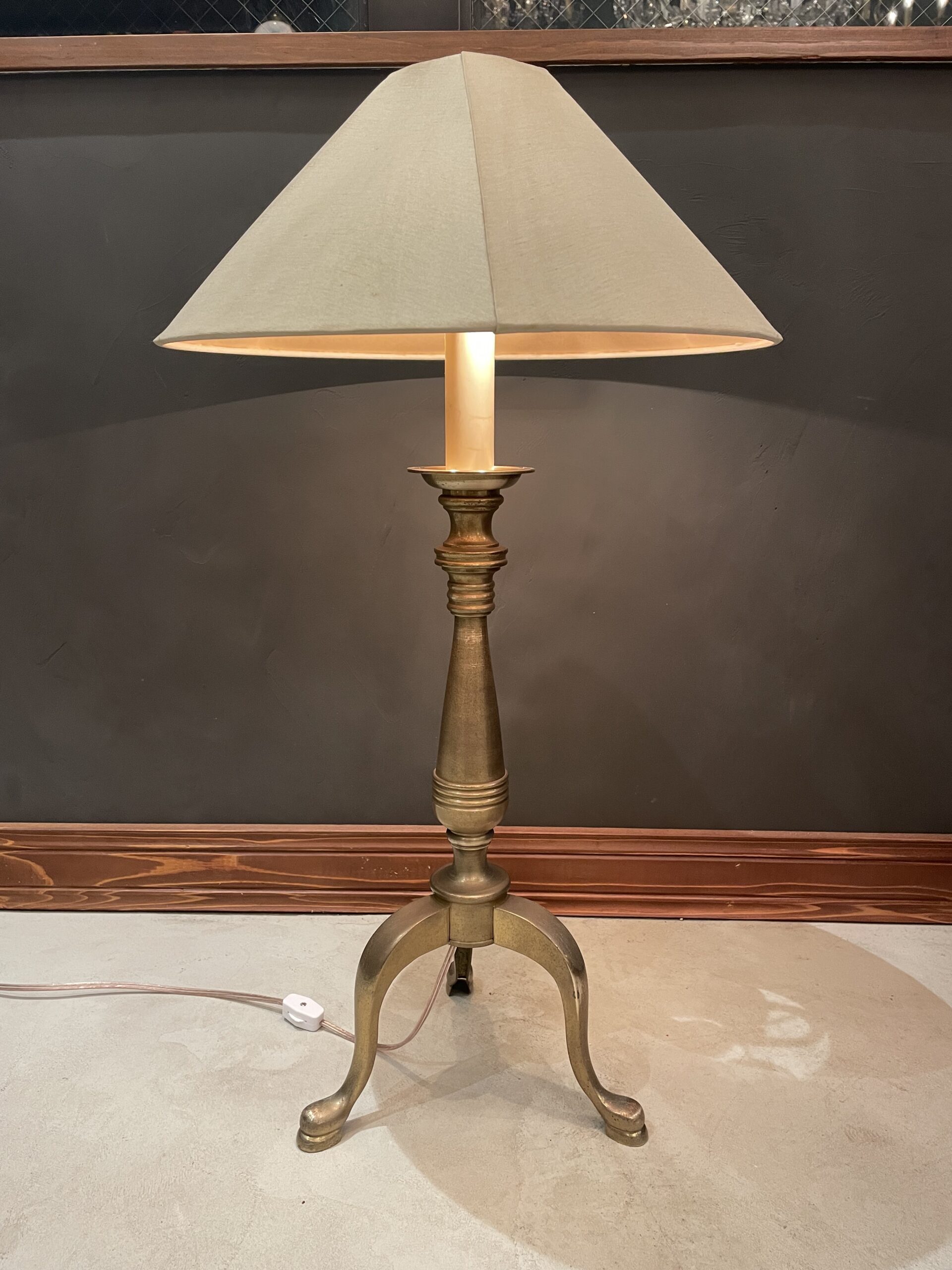 Frederick Cooper brass table lamp 2灯 / フレデリッククーパー