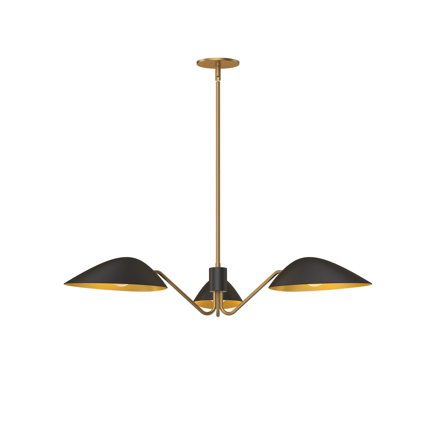 Jade 3 Light Mantis Chandelier, 36