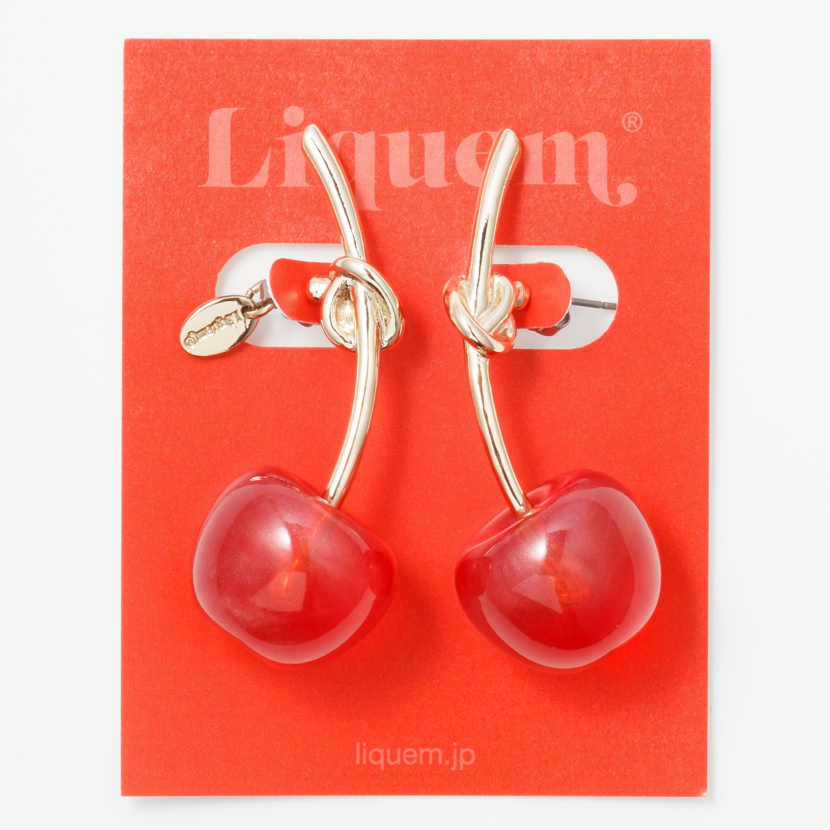 チェリーピアス（パステルレッド） – Liquem
