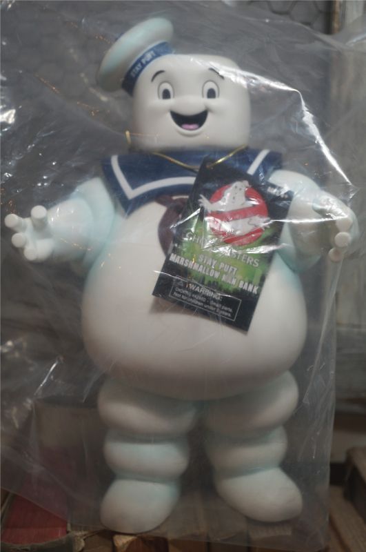 ゴーストバスターズ マシュマロマン フィギュア 貯金箱 未開封品