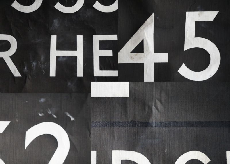 RARE】ENGLAND antique BUS ROLL SIGN 1975's イギリスアンティーク