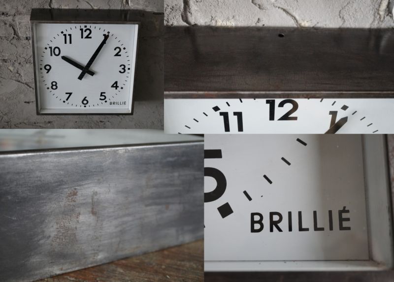 FRANCE antique フランスアンティーク BRILLIE wall clock ブリエ
