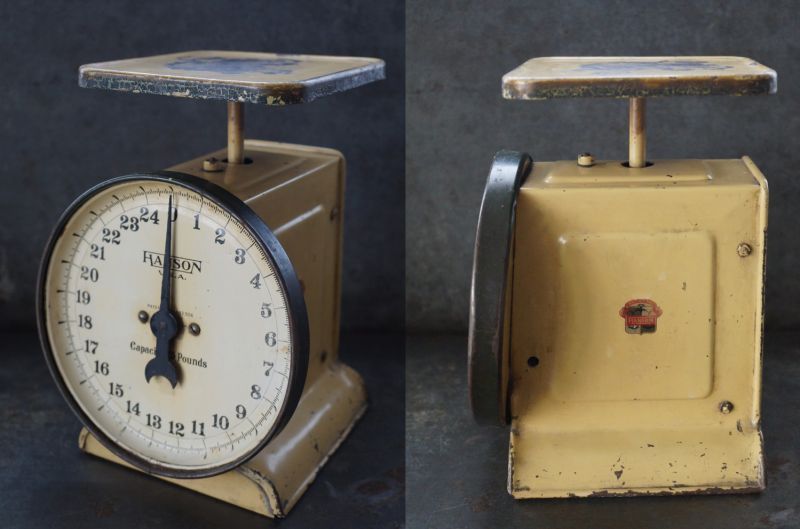 U.S.A. antique アメリカアンティーク HANSON スケール はかり 1940