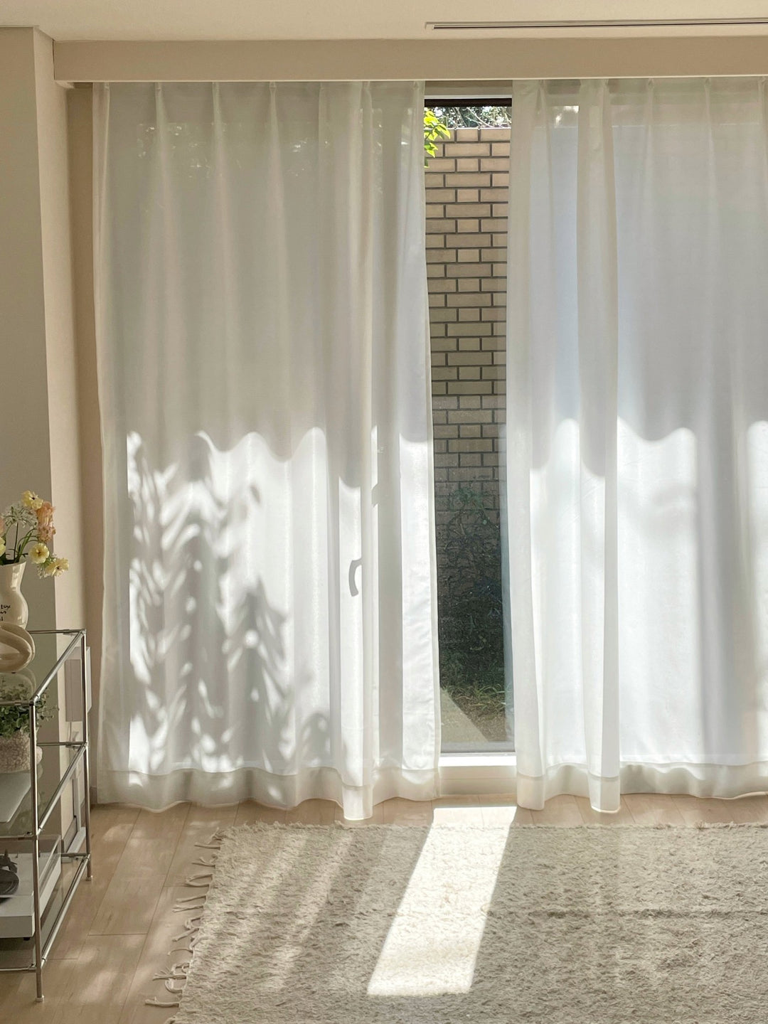 フルオーダー きほんの遮像レースカーテン 洗える 外から見えない 遮熱