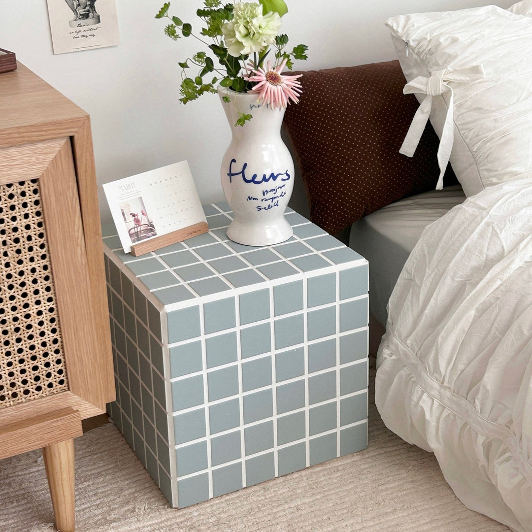 LR タイルテーブル｜タイルキューブ 韓国インテリア おしゃれ スツール