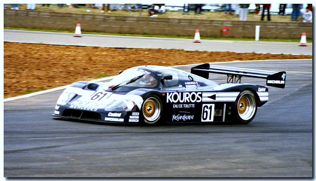 Mike Thackwell Kouros Sauber Mercedes C9 Group C 1987 Silv… | Flickr