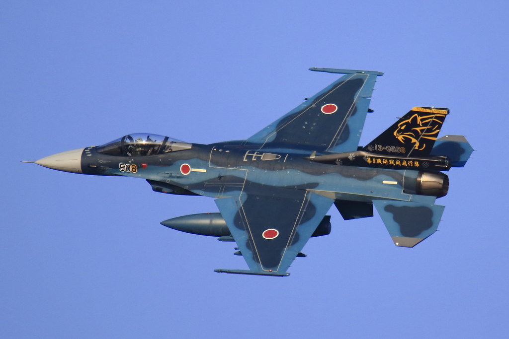 JASDF 8sq F-2A 13-8508 | 三菱 F-2A 戦闘機（2018年航空祭記念特別