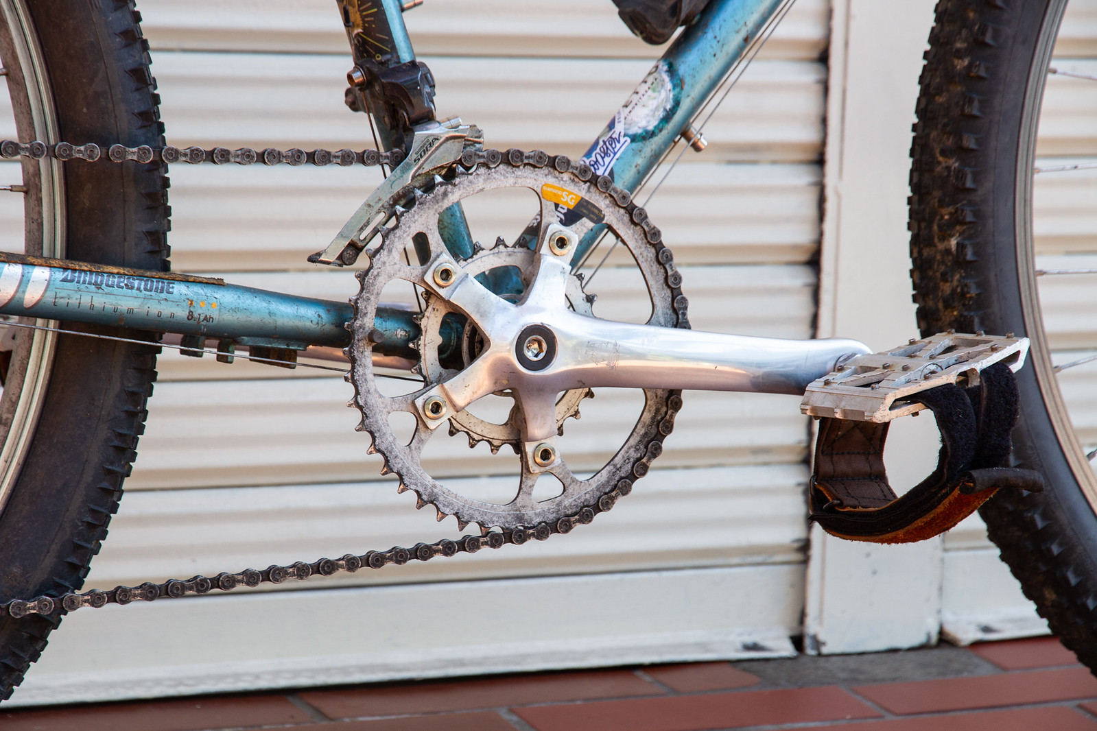 BLUE LUG* XMC triple crank set (silver) - BLUE LUG ONLINE STORE