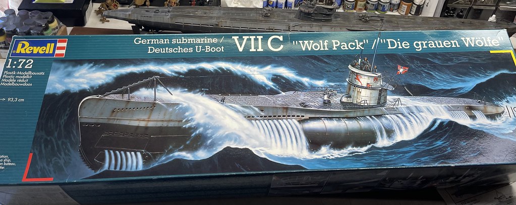 Revell Uboat VIIC “Wolf Pack” (05015) 1:72 - Work in Progress