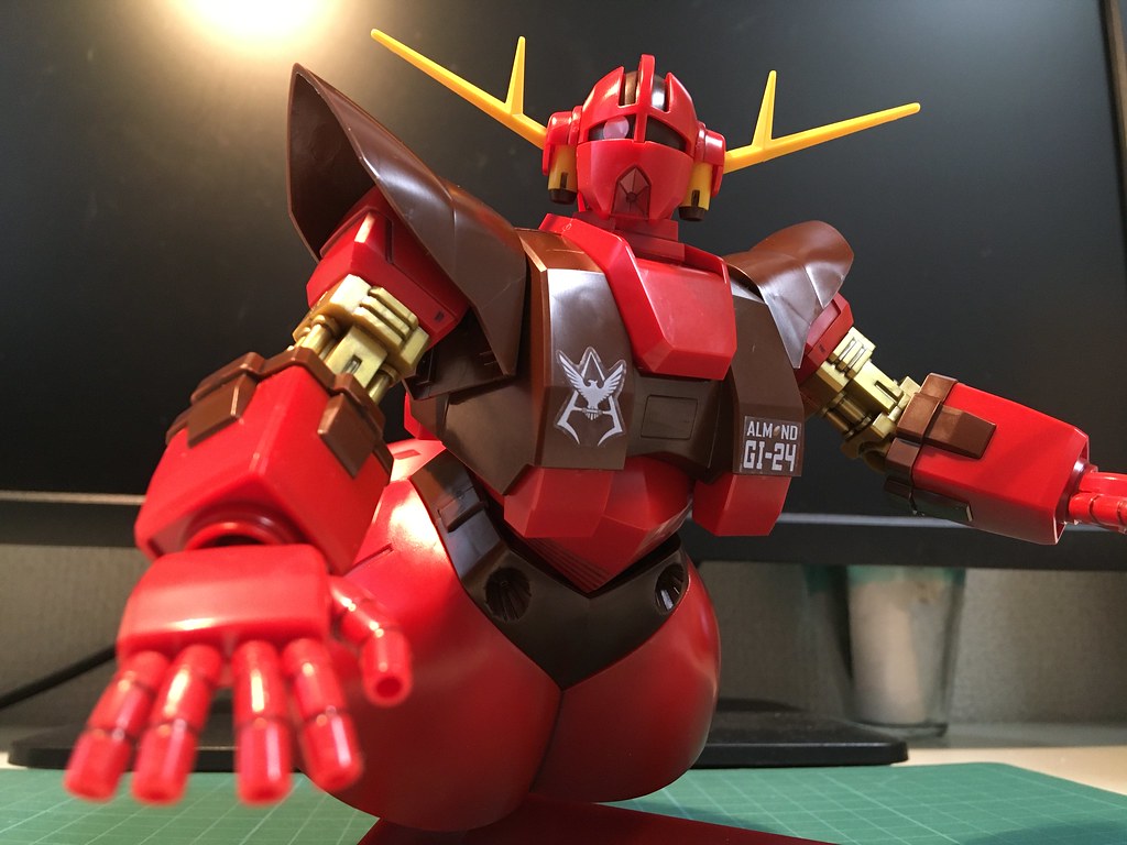 明治アーモンドチョコレートオリジナルカラー ジオングプラモデル