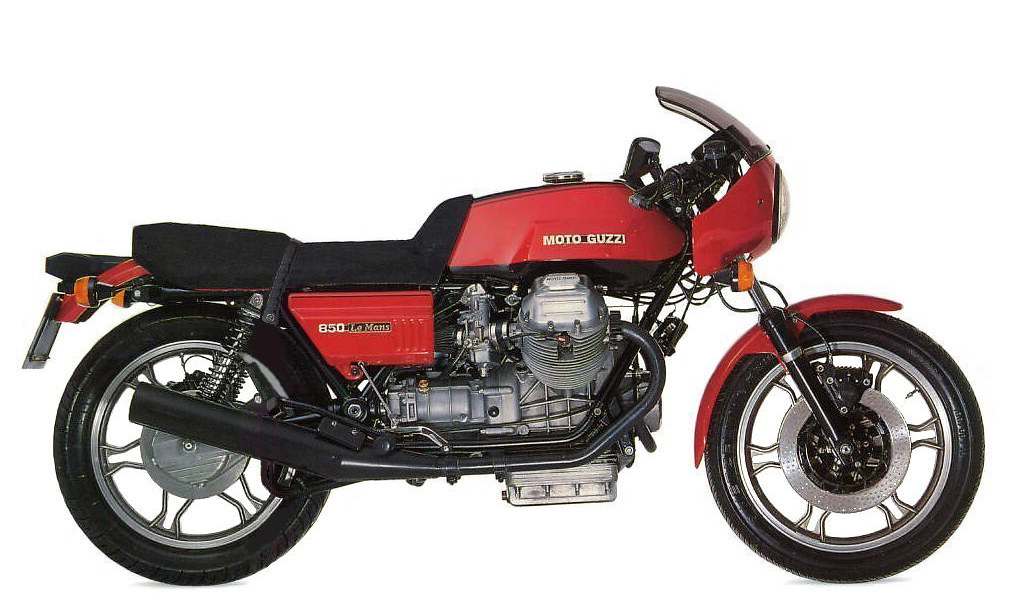 Moto-Guzzi 850 Le Mans 1976 - Motorcycle specifications, reviews