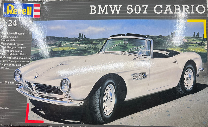 BMW 507 Cabrio 1957 - Elvis Presley's one - Based on a Revell old