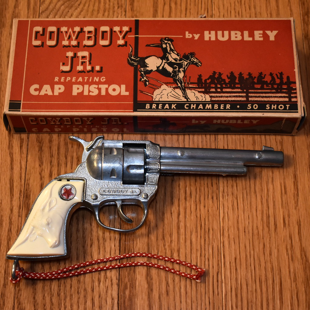 Vintage Hubley Cowboy Jr. Repeating Toy Cap Pistol, No. 25… | Flickr