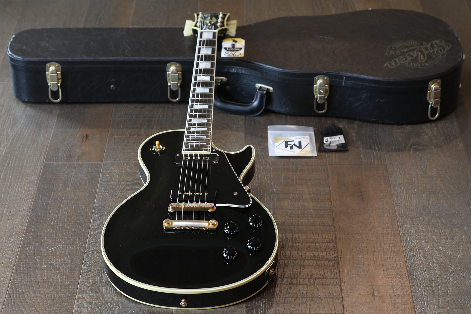 1997 Gibson True Historic 1954 Les Paul Custom Reissue Black Ebony