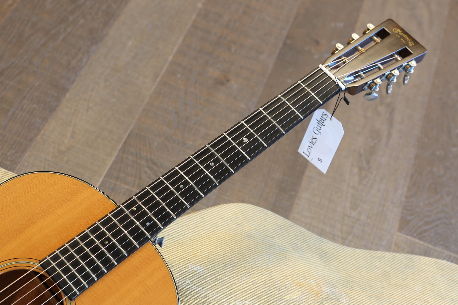 1997 Martin D-18V MS Vintage Series Acoustic Guitar Natural + OHSC