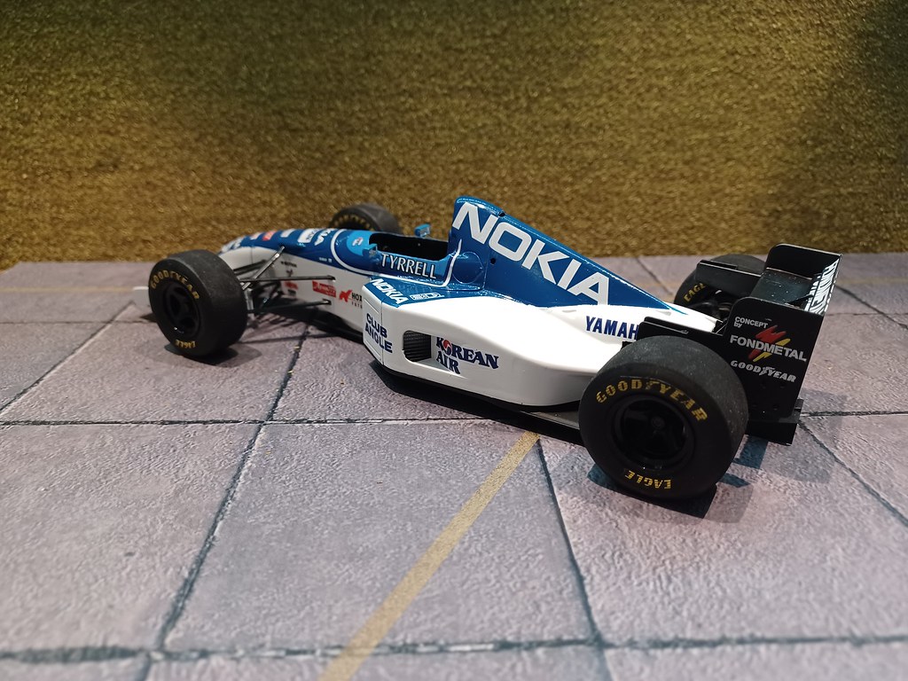 タミヤ ティレルヤマハ023スペアボディ 1/10 F1 RCボディ (タミヤ