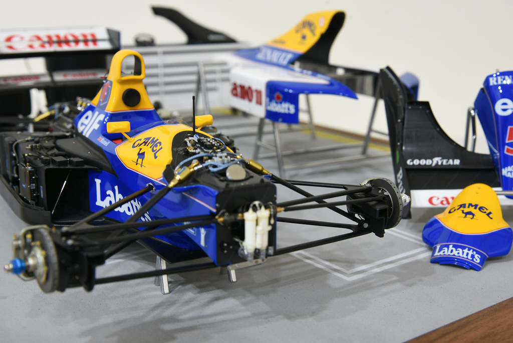 1/12 Tamiya Williams FW14B with Top Studio upgrade parts - Ready