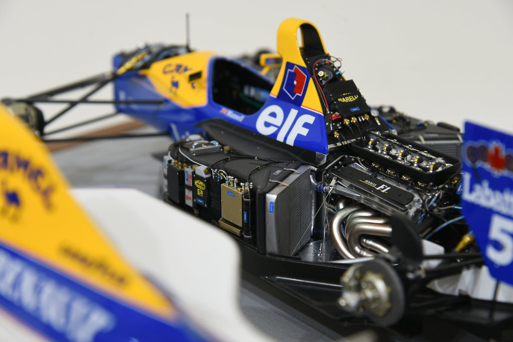 1/12 Tamiya Williams FW14B with Top Studio upgrade parts - Ready