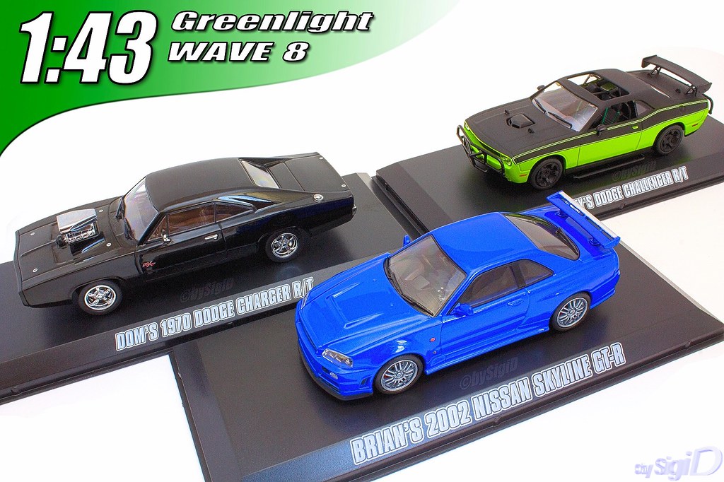 1-43_Greenlight_Fast_Furious_Wave_8 | 1:43 Fast and Furious … | Flickr