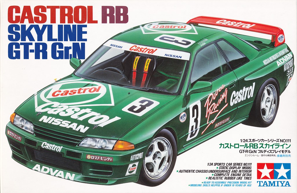 R32 Nissan Skyline GT-R Castrol Group N 1992 JTCC | Tamiya 9… | Flickr