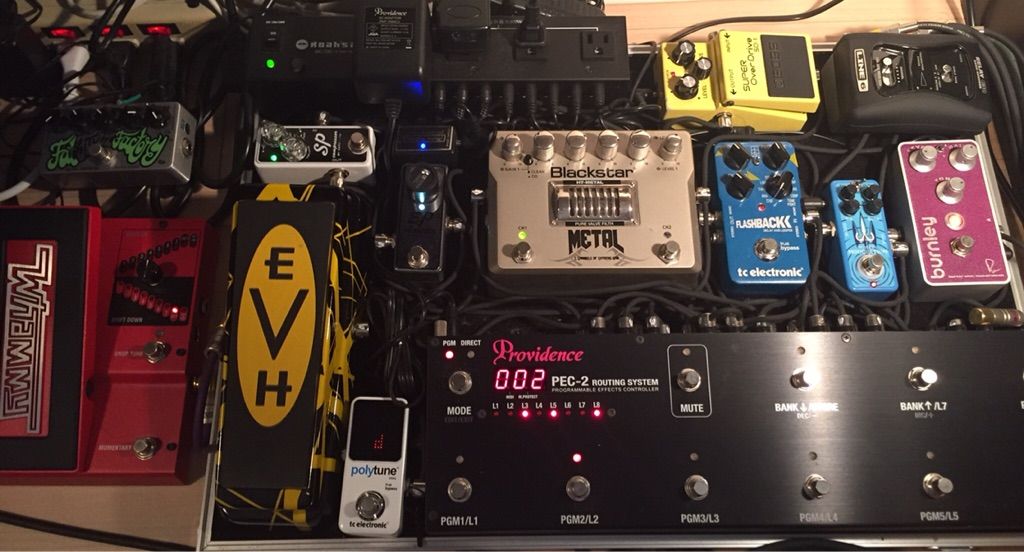機材紹介/エフェクター】現在のエフェクターボード／Providence PEC-2