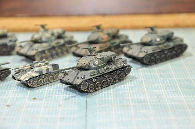 ワールドタンクミュージアム 日本国 陸上自衛隊編 : クローゼットの中