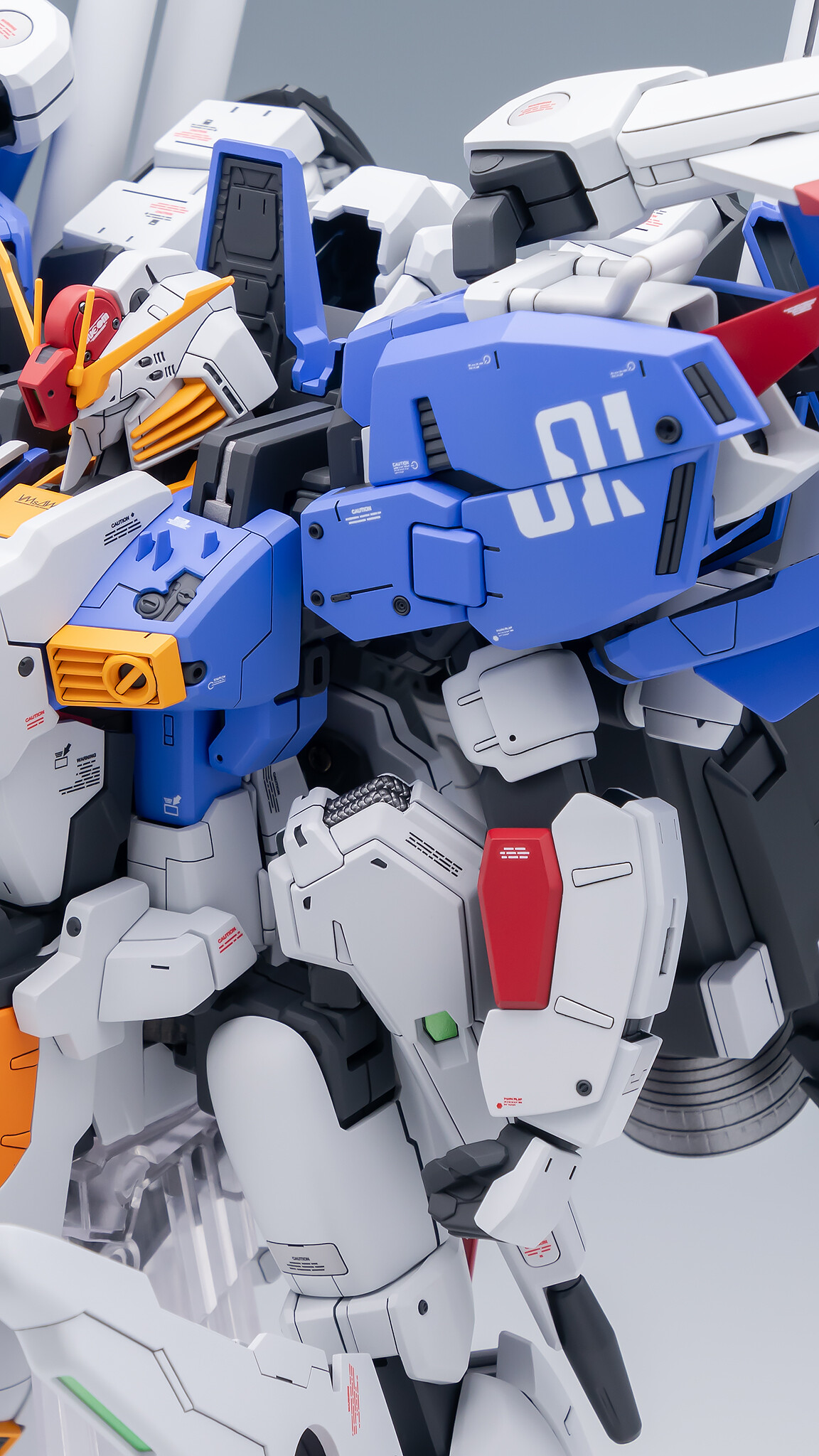 MG Ex-Sガンダム（タスクフォースα Ver.）（月刊ホビージャパン掲載