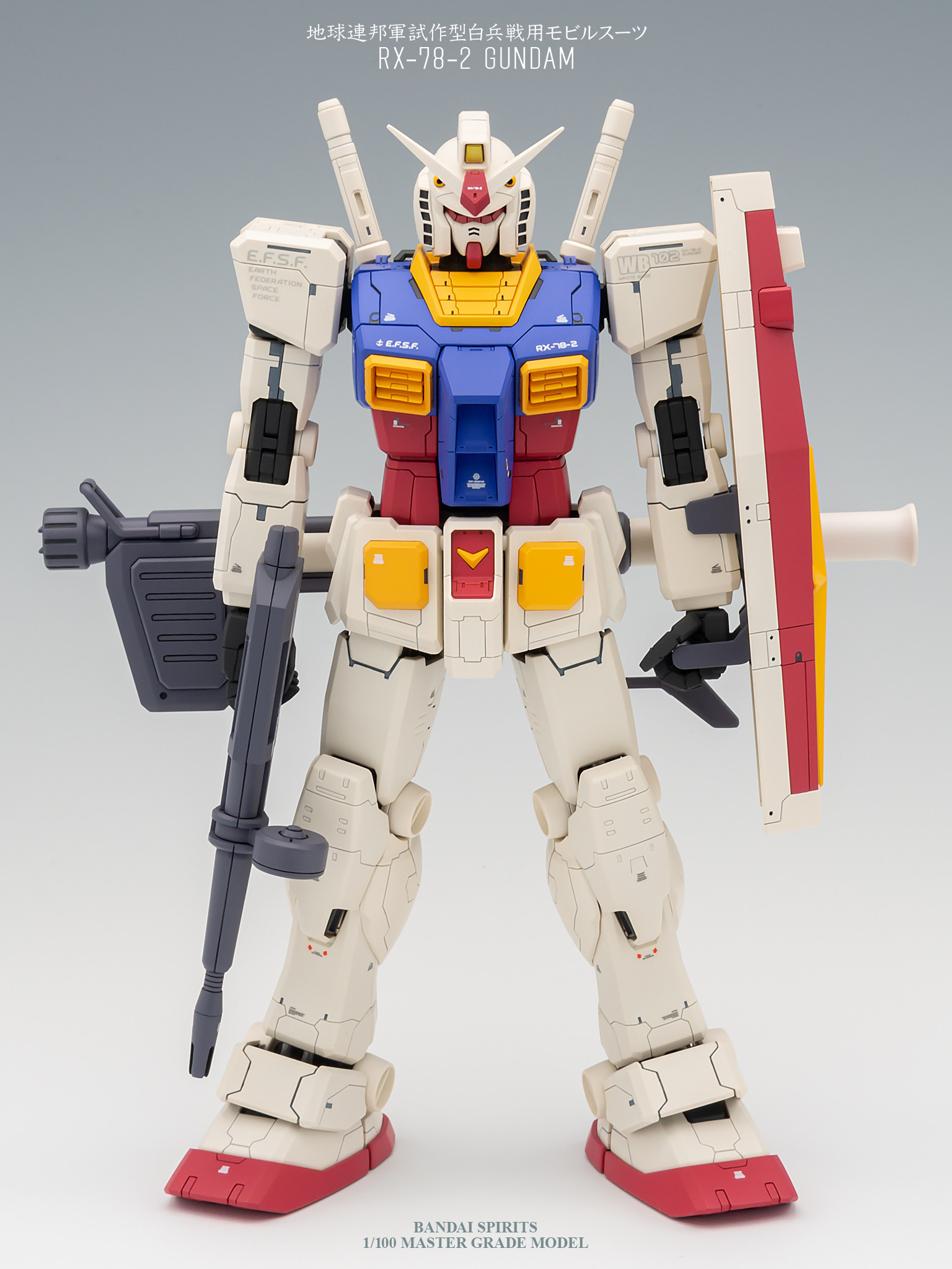 MG ガンダム Ver. ONE YEAR WAR 0079完成！ : ずっとプラモデル