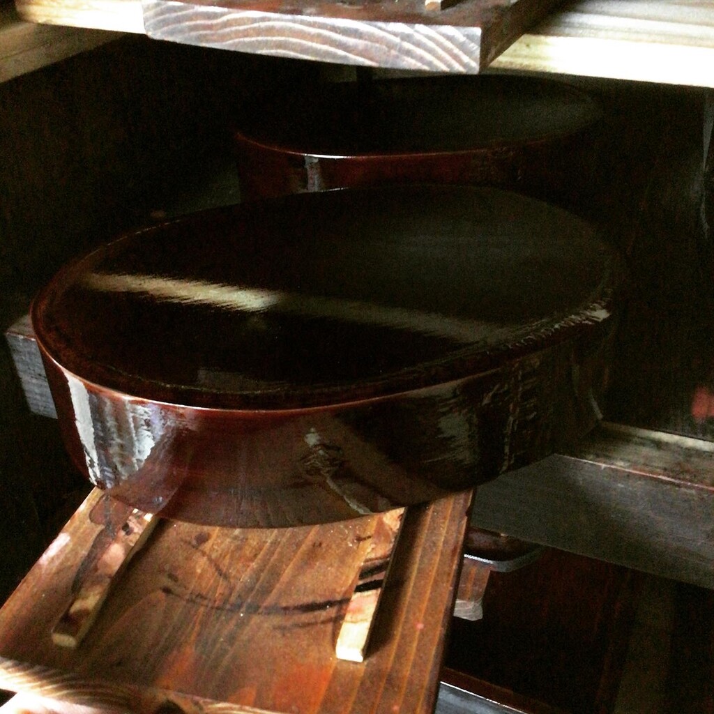 井川メンパの塗り直し修理は原則持ち込み取りに来る人優先です : 静岡