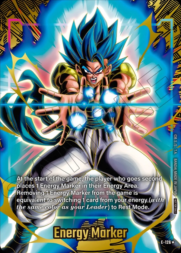 英語版 DBFW Energy Marker Pack -2nd Anniversary Edition- カード