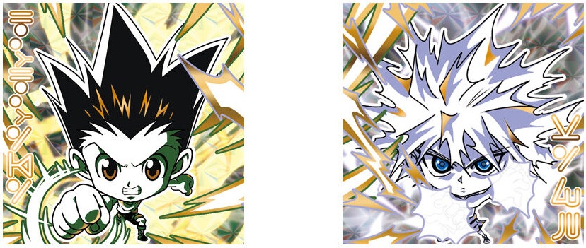 HUNTER×HUNTER シール×ウエハースvol.2 全30種シール画像【ダブル