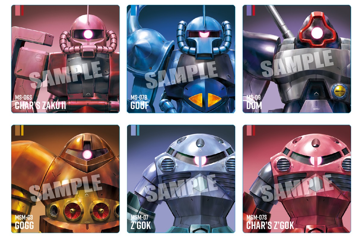 ガンダムポテコ 全25種 シール画像【アタリシールで特製シールファイル