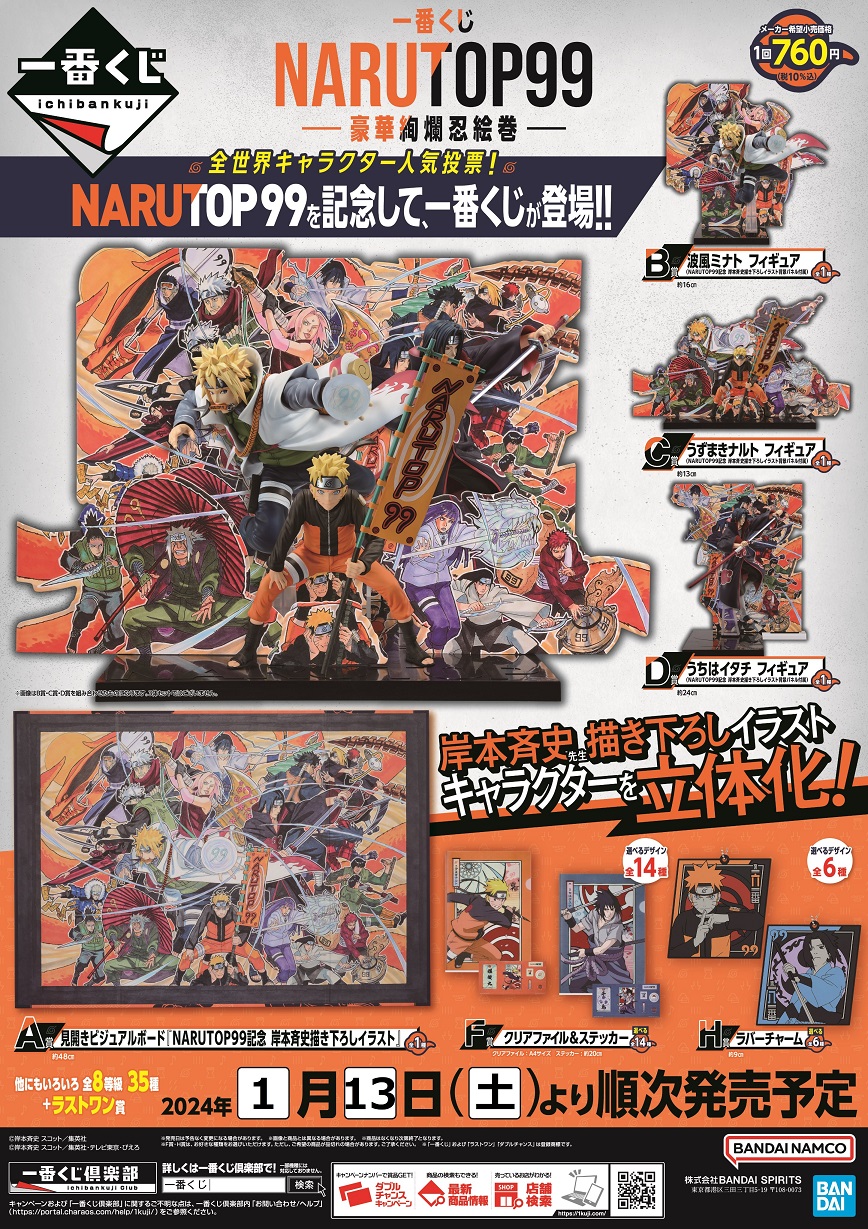 一番くじ NARUTOP99 -豪華絢爛忍絵巻- 初動 販売・買取相場 12:00更新
