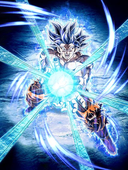 ドッカンバトル『新LR 限界を超えた神の力 孫悟空(身勝手の極意“兆