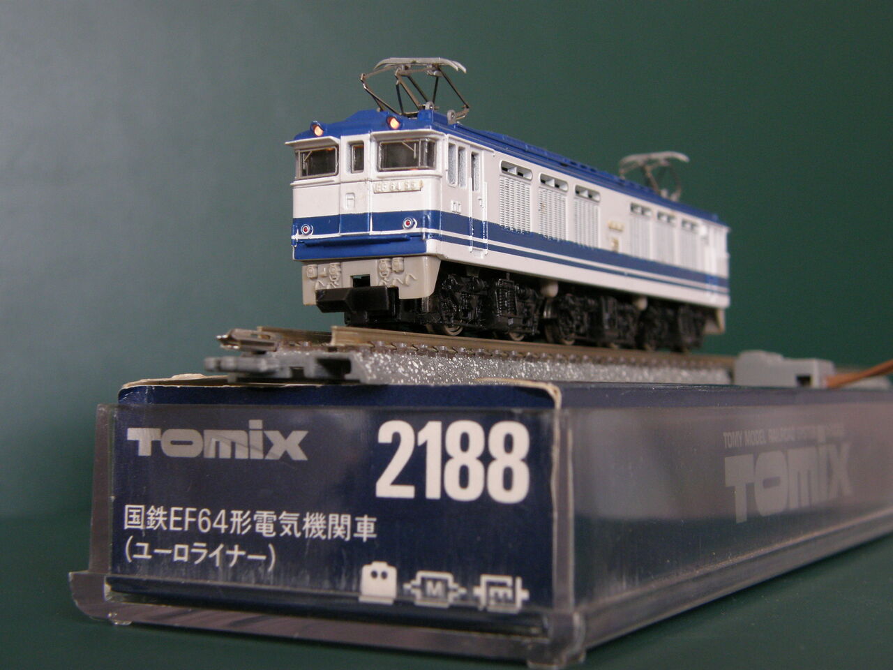 新規入線車両（トミックス旧製品・EF64形 ユーロライナー塗装