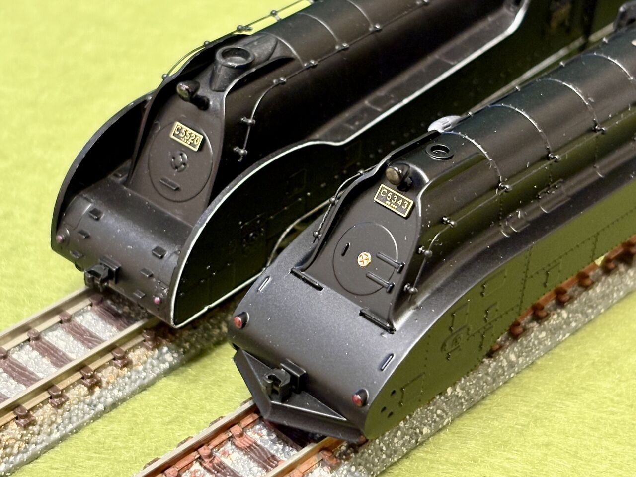 マイクロエースの流線形蒸機を並べてみました。 : エヌゲ道 since 2015