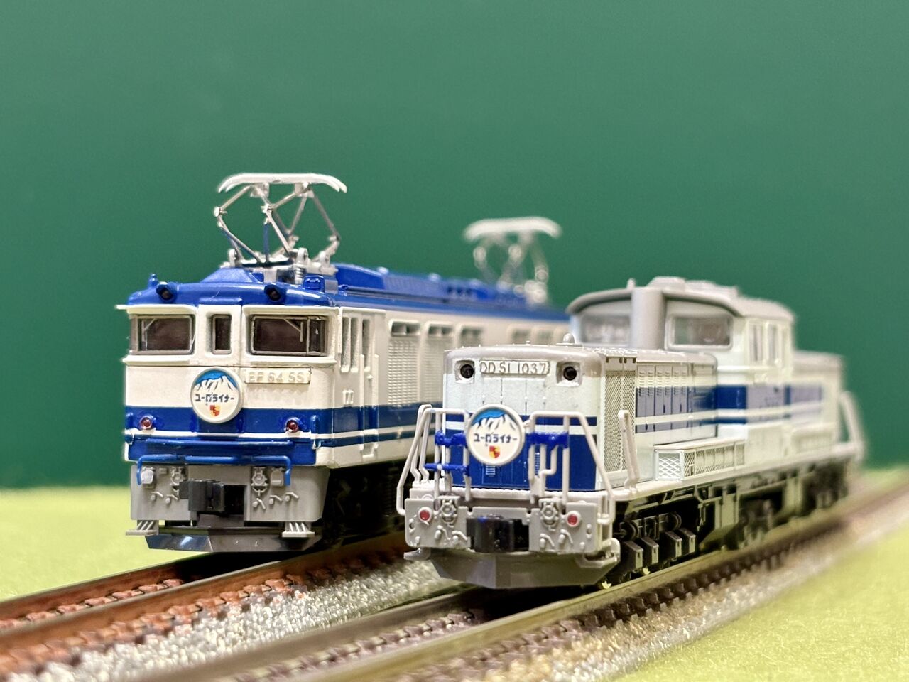 KATOとトミックスの「ユーロライナー機」を並べてみました。 : エヌゲ