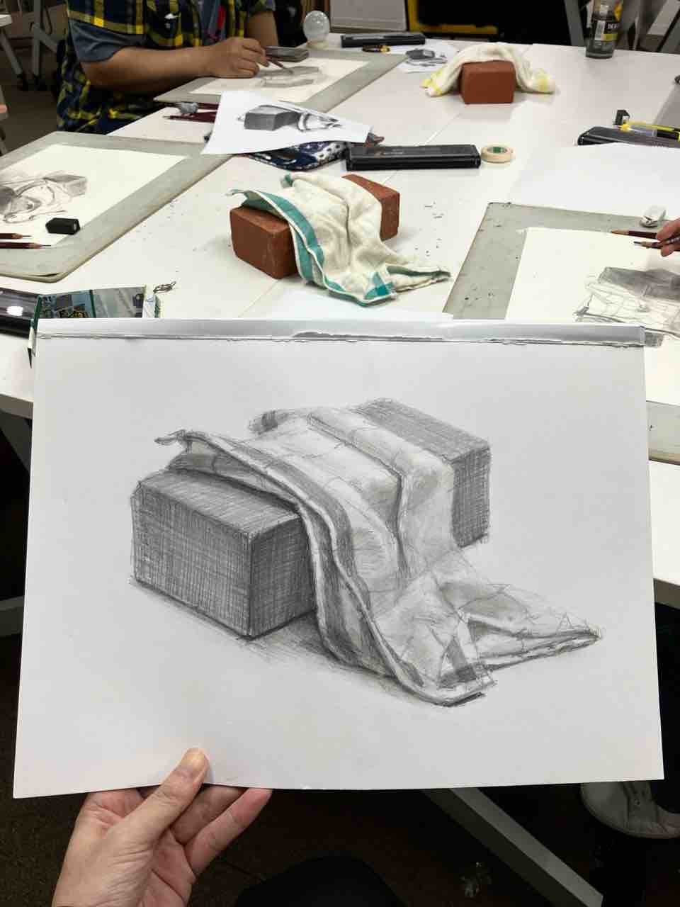 ワンドロ鉛筆デッサン : 西滝直人 アトリエ日記