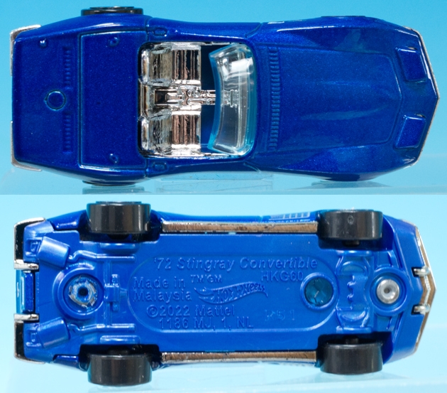 レビュー ホットウィール '72 コルベット スティングレイ
