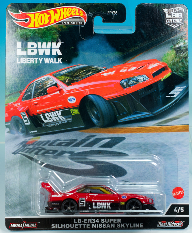 レビュー ホットウィール マウンテン・ドリフターズ LB-ER34 スーパー