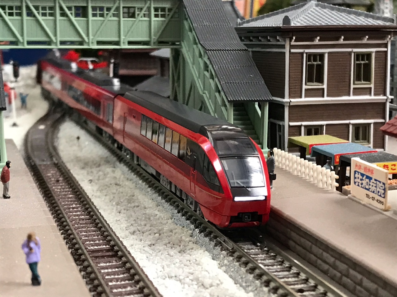 TOMIX 近鉄80000系「ひのとり」入線 : なみとの風